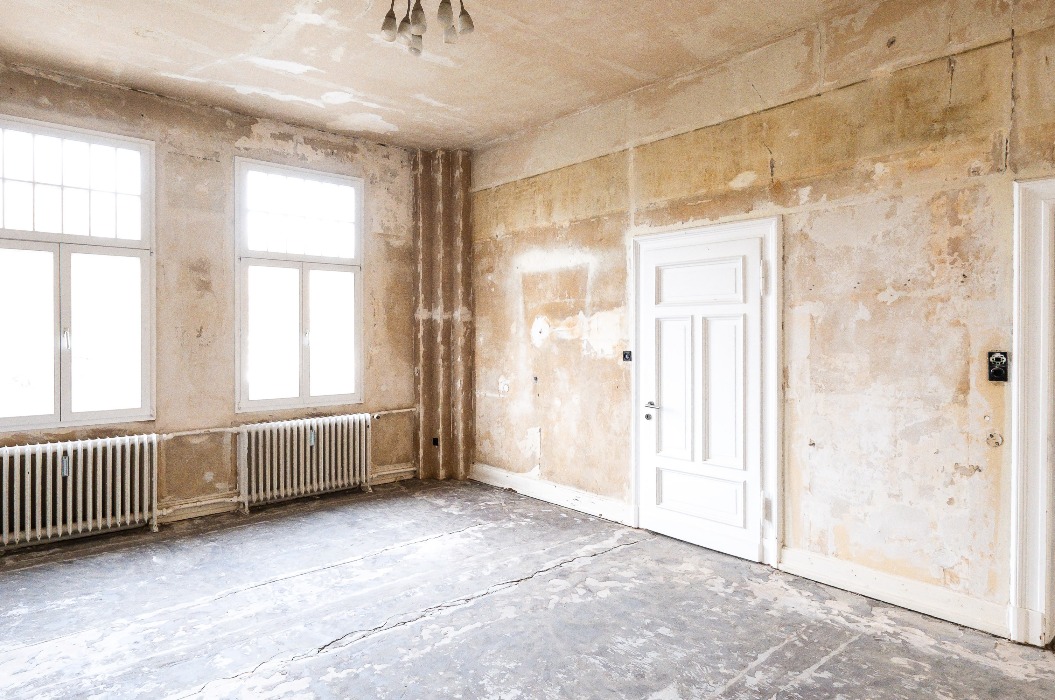 Kernsanierung einer alten Villa in Remscheid